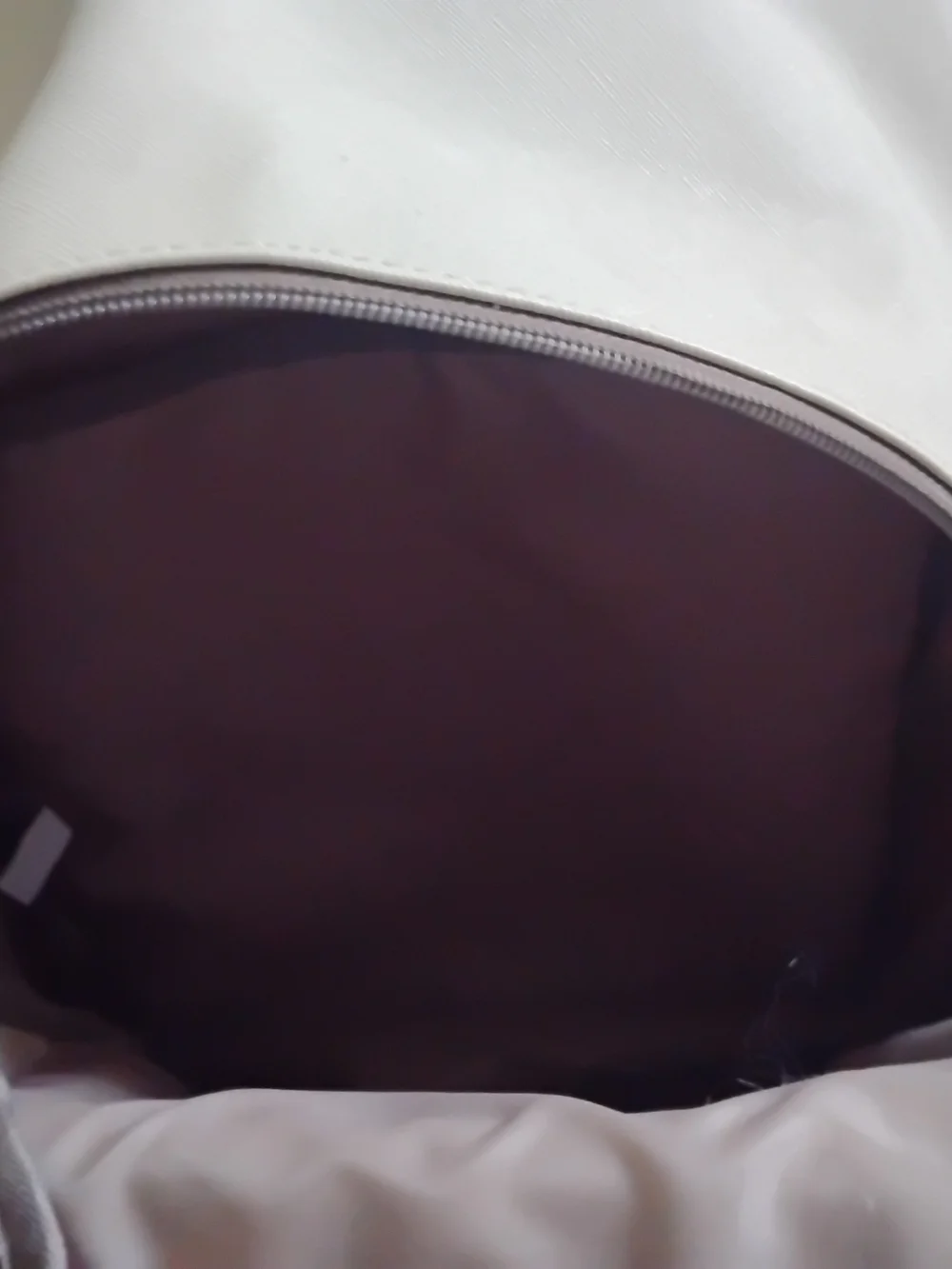 Louto White and Gray Everyday Backpack
